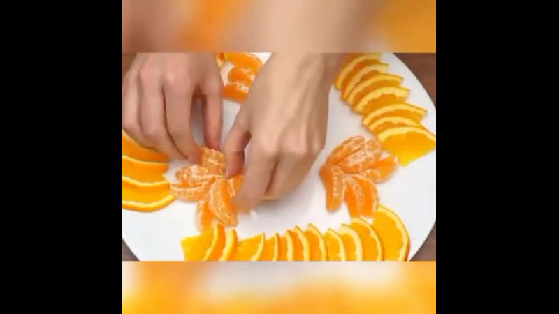 Учимся делать фруктовую нарезку