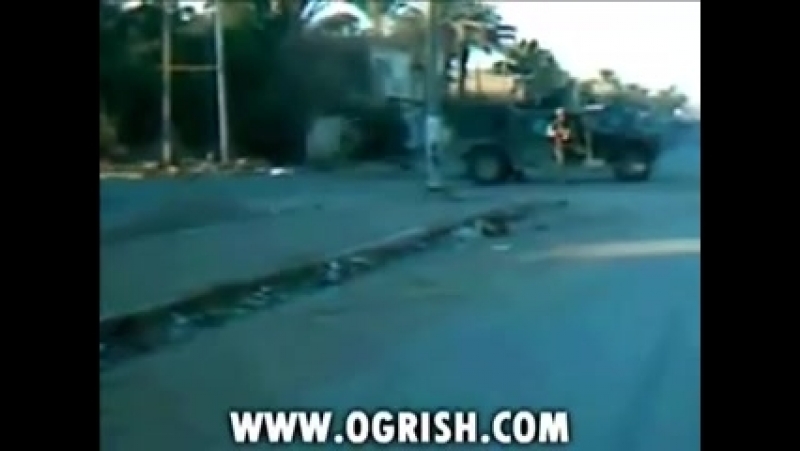 Ирак периода humvee вс сша на дистанционно управляемом сву