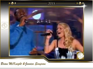 Brian mcknight & jessica simpson o holy night 2015