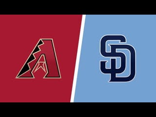 Nl / / ari diamondbacks @ sd padres (4/4)