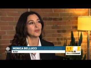 Monica bellucci in town for new feature film, ville marie