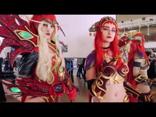 Valeera and alexstrasza cosplay