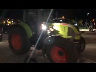 Heute ist der grosse tag grossdemo der landwirte!