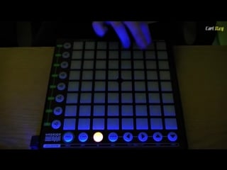 Novation launchpad chasing summers live routine