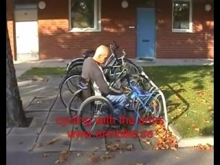 Armbike handcycles, handicap bike, wheelchair bike