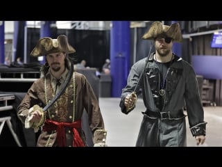 Karlsson & hedman pirate outfits at all star festivities