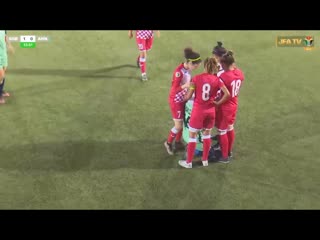 Rival players shield jordanian footballer