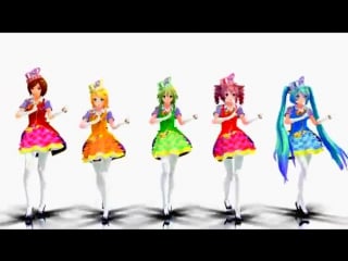 【mmd】sexylove【miku,rin,teto,meiko,gumi】