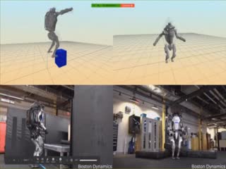 Boston dynamics atlas (robotics today conference 2020)