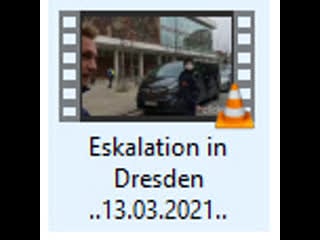 Eskalation in dresden