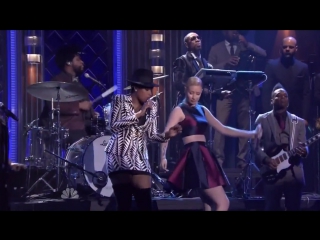 Iggy azalea feat jennifer hudson trouble (the tonight show starring jimmy fallon)