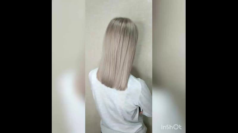 Тонирование блонда