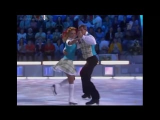 Анна семенович и вячеслав разбегаев "звёзды на льду" (2006) летка енка (голая? нет грудь, декольте, белье)