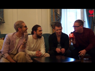 27 10 2015 эксклюзивное интервью с tokio hotel для love radio (санкт петербург)