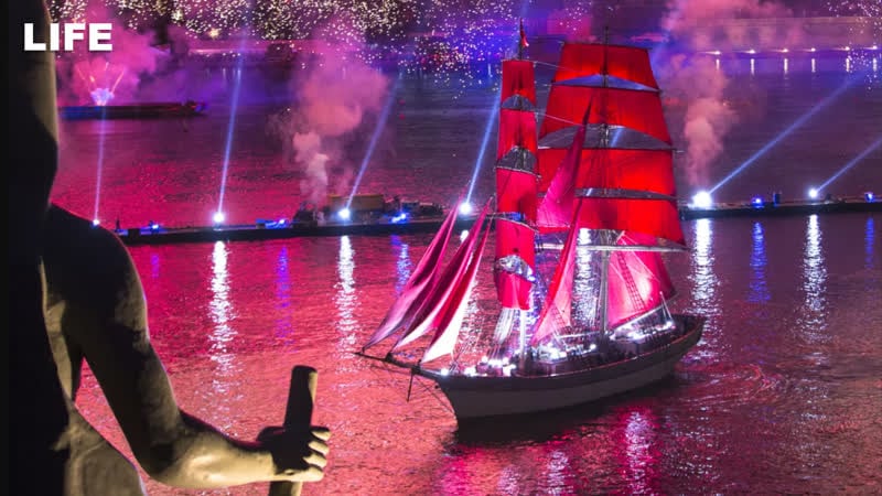 Главный праздник выпускников "алые паруса–2021" в петербурге