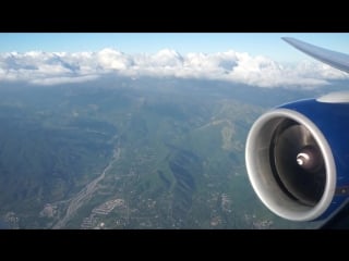 British airways 777 flight 2263 approach and landing into kingston jamaica