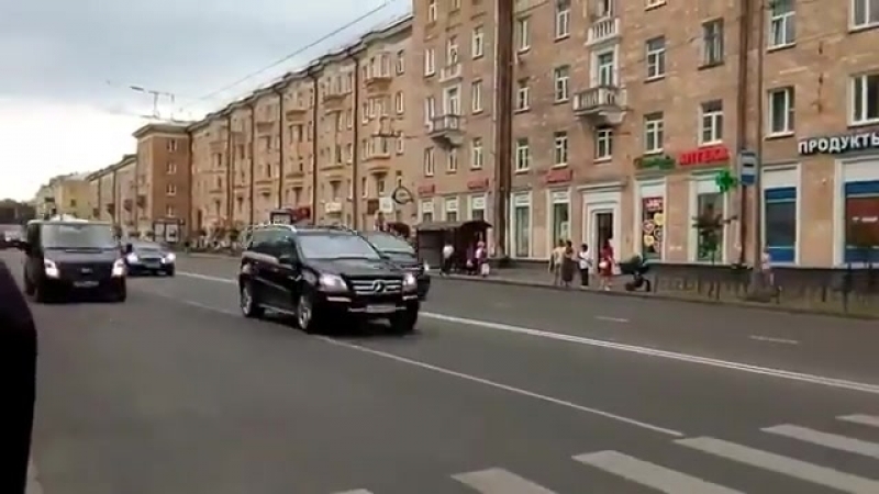 Кортеж медведева