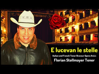 E lucevan le stelle italian and french tenor bravour opera arias by florian stollmayer tenor short clip!