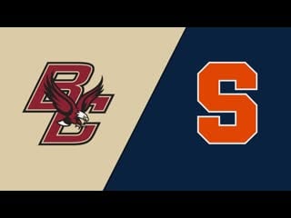 Week 10 / / boston college eagles @ syracuse orange