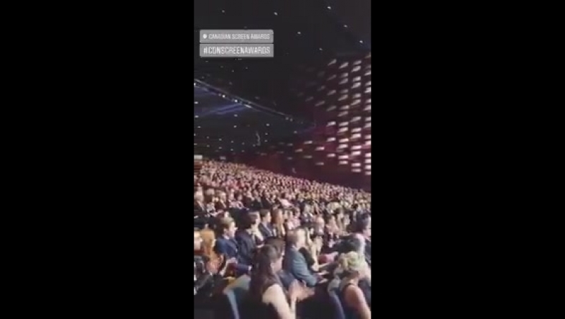 @domsherwood1, @kat mcnamara, @arosende and @jadehassoune at the #canadianscreenawards