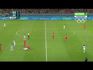 Ol 2016 football men 1 4fin korea honduras 1st