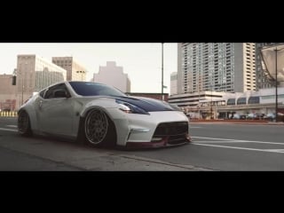 Alis bagged 370z streets of detroit | perfect stance