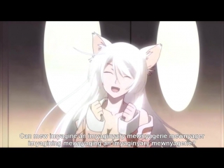 Bakemonogatari black neko hanekawa funny scene