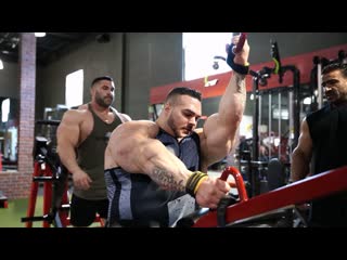 Nick walker, derek lunsford & kamal elgargni train back