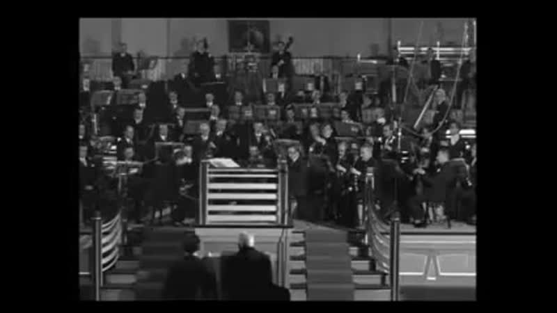 Elgar conducting pomp and circumstance march no 1