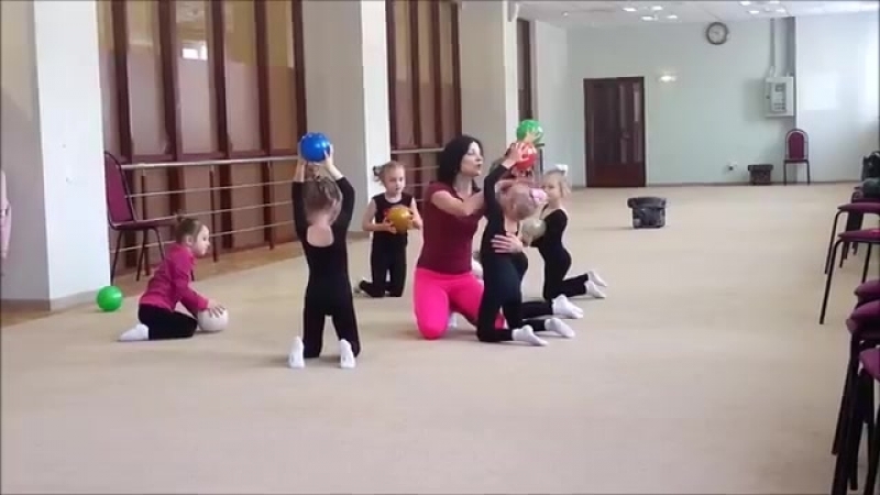 Sls гимнастика для начинающих тренироа с мячом, кольцо, мостик, растяжка, шпагат