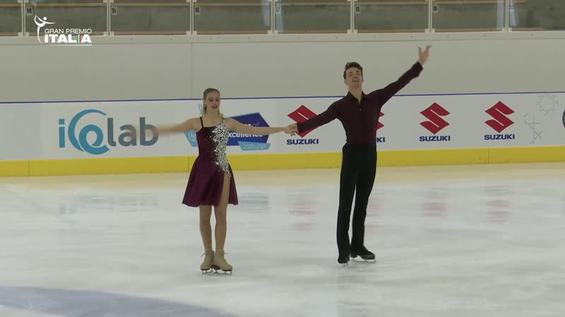 Carolina portesi peroni / michael chrastecky – junior fd – gran premio italia finale 2020