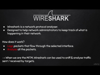 20 wireshark basic overview how to use it with mitm attacks