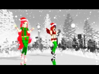 [mmd]christmas caramelldance [my little pony]