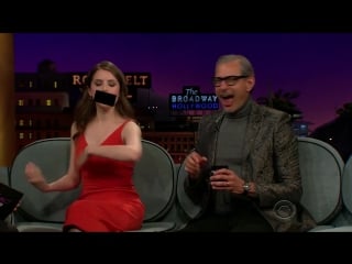 Talking profane with anna kendrick, jeff goldblum and james corden