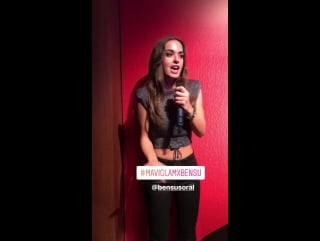 Bensu soral mavi glam presentation 12 10 17