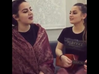 Грузинка и армянка очень красиво [kaaz public ]