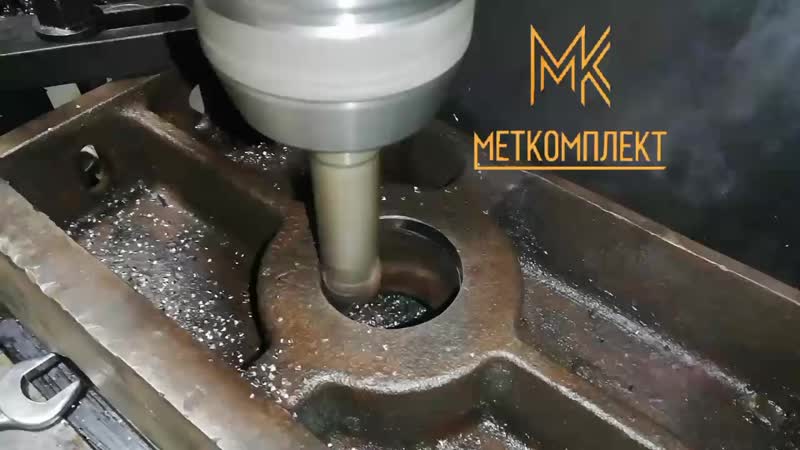 Расточка отверстия mp4