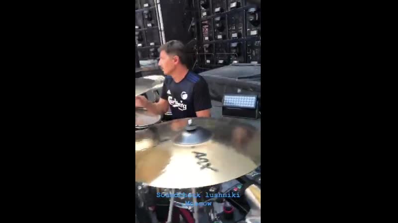 Rammstein soundcheck in moscow (29 07 2019)