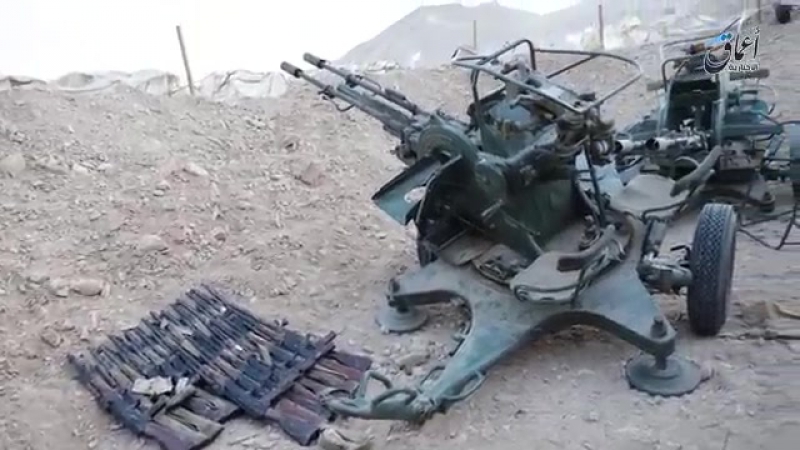 ✔ особое мнение покинутый российский военный полевой лагерь захвачен боевиками иг в пальмире