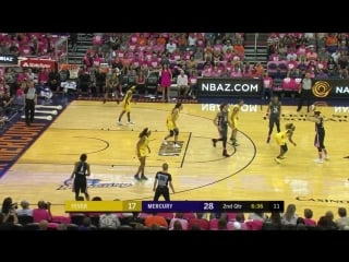 Diana taurasi and stephanie talbot combine for 28 pts vs fever