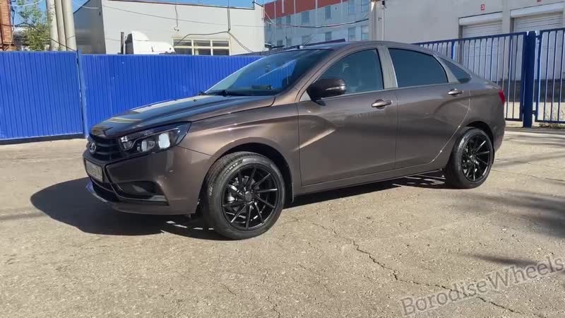 R17 колёса на весту 🔥 вертушки + pirelli 205/50 r17