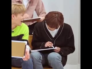 I've never seen anyone watching their own fancams more than he does