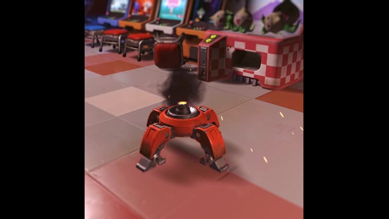 Torb's turret animation is pretty elaborate