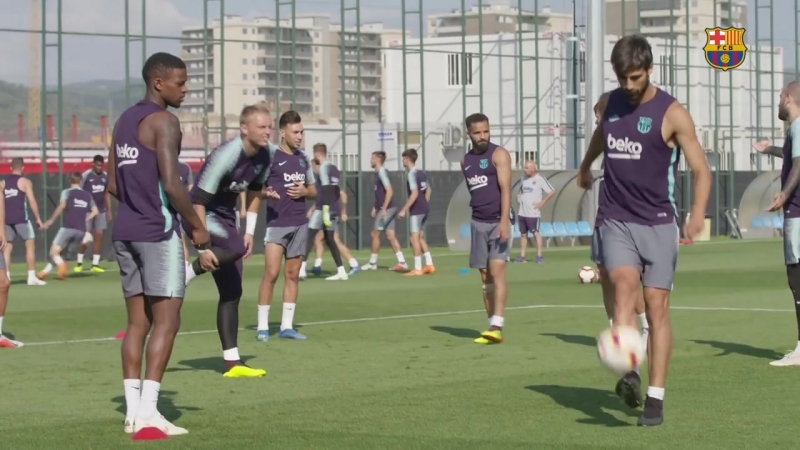 Final porn video – The final training session of the week at the ciutat esportiva