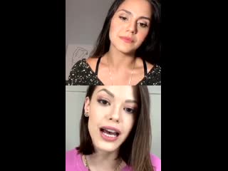 Instagram live jessika alves & vitoria strada