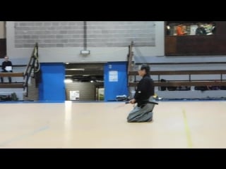 Iaido embu / muso shinden ryu iaido / kyoshi 8th dan demonstration