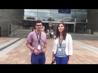 Young european ambassadors ani khachatryan and harutyun tsatryan