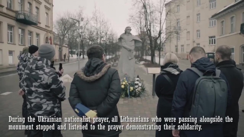 Підтримали литовських побратимів 🇱🇹👍🇺🇦