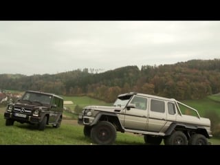 Mercedes benz g63 amg 6x6 vs 2014 mercedes benz g63 amg! [bmirussian]