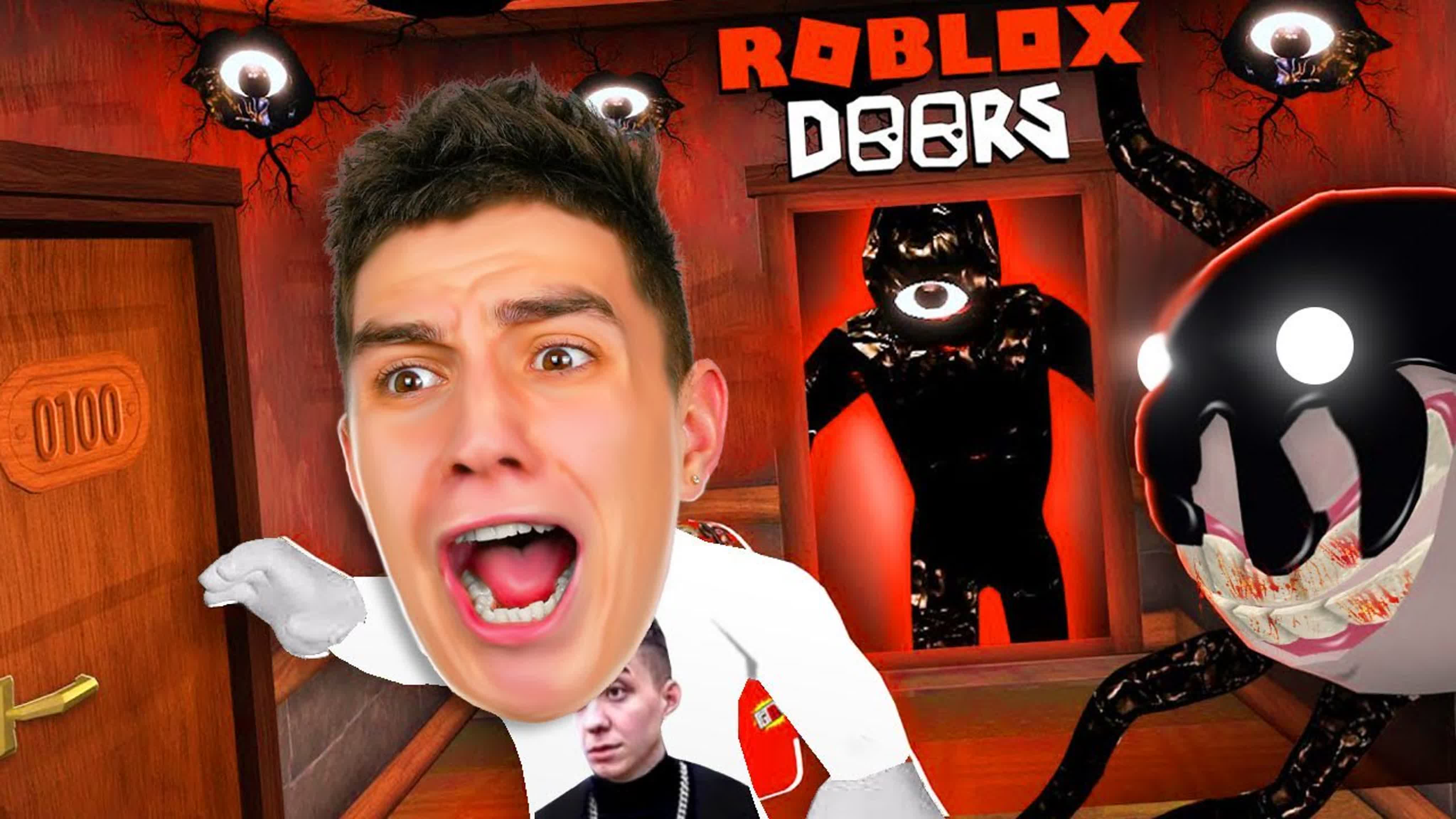 [глент] ультра страшная игра в роблокс! хоррор двери! roblox doors (1080p)